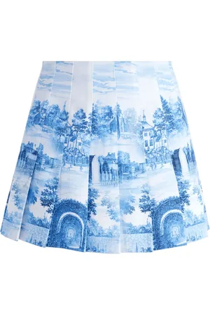 ALICE+OLIVIA Carter pleated mini skirt