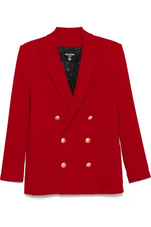 Balmain Lion-head buttons blazer