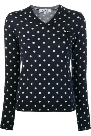 Comme des Garçons Polka-dot knit sweater