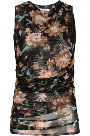 Dorothee Schumacher Floral-print semi-sheer blouse