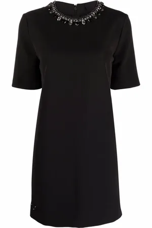 Philipp Plein Crystal-embellished mini dress