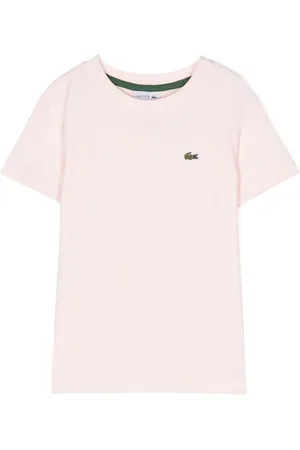 Lacoste Logo-embroidered cotton T-shirt