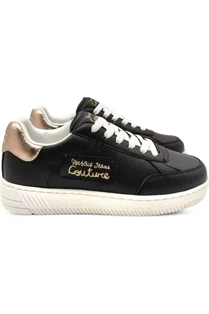 VERSACE Logo-patch sneakers