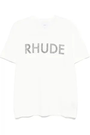 Rhude Logo slub T-shirt