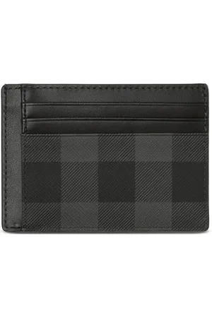 Burberry Checked Clip-Card case