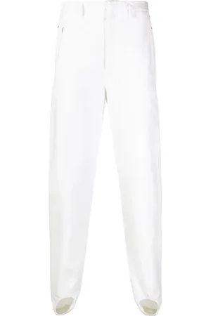 Hed Mayner Slim-cut cotton trousers