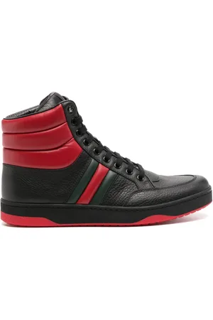 Gucci Leather hi-top sneakers