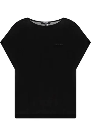 Balmain Logo-embroidered t-shirt