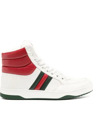 Gucci Leather hi-top sneakers