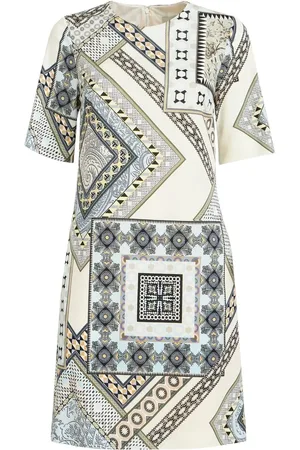 Etro Patchwork-print shift dress