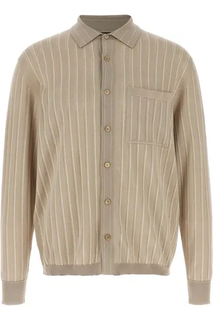 BRIONI Fine-knit shirt