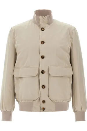 Brunello Cucinelli Water-repellent bomber jacket