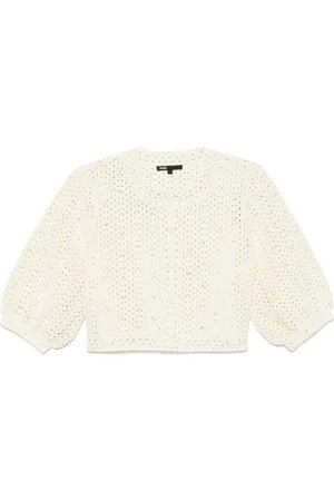 Maje Rhinestone-embellished cardigan