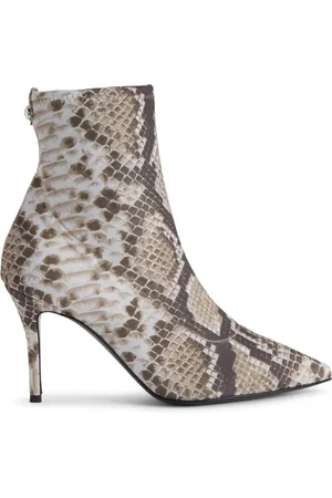 Giuseppe Zanotti Mirea 90mm snakeskin-print boots