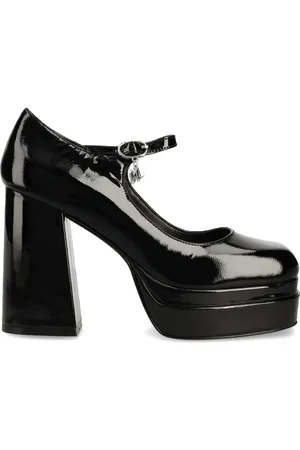 Karl Lagerfeld 110mm leather pumps