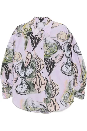 JNBY Graphic-print shirt