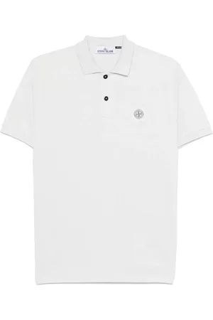 Stone Island Compass-patch polo shirt