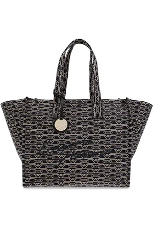 Emporio Armani Jacquard-logo tote bag