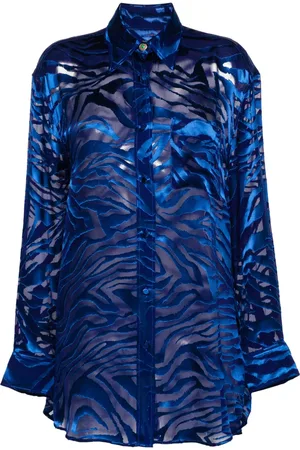Roberto Cavalli Zebra-print shirt