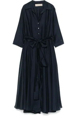 BLANCA Flared midi dress