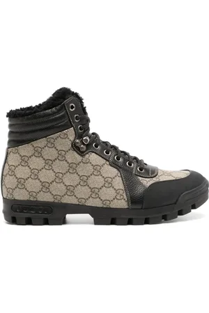 Gucci Monogram boots