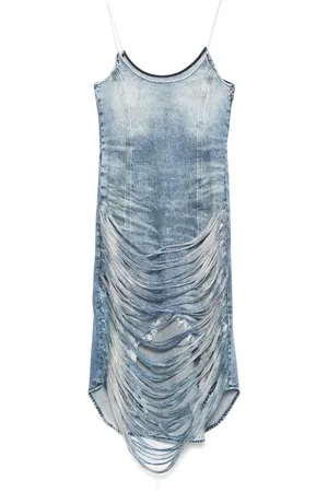 Diesel Fringed minidress