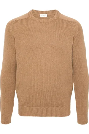 Saint Laurent Crew neck fine-knit jumper