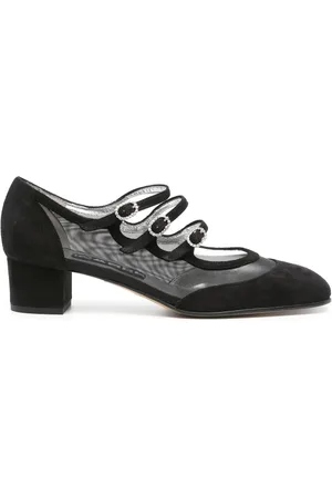 Carel Kina 40mm suede pumps