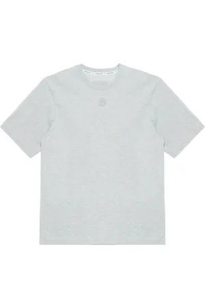 Marine Serre Crescent Moon-appliqué cotton T-shirt