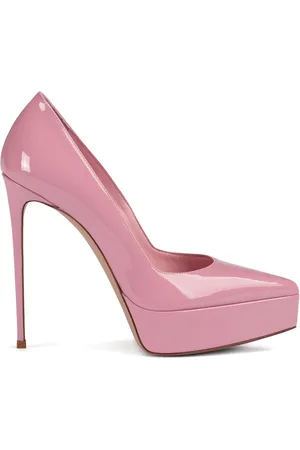 LE SILLA Uma 130mm leather pumps