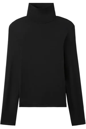 ST. JOHN High-neck jumper