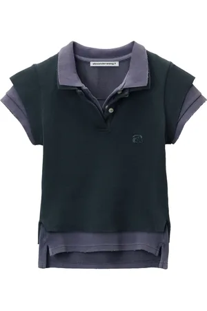 Alexander Wang Layered effect polo shirt