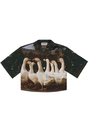 Moschino Goose-print shirt