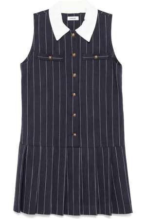 Sandro Striped mini dress