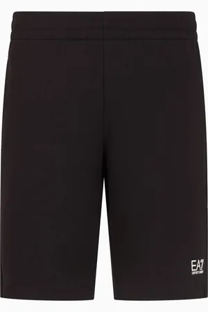EA7 Logo-print shorts