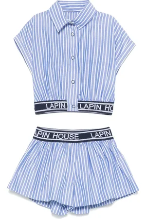 Lapin House Striped shorts set