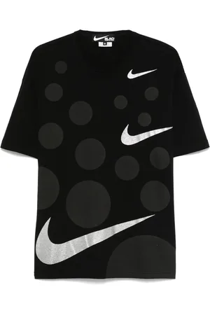 Comme des Garçons X Nike Swoosh logo-detail T-shirt