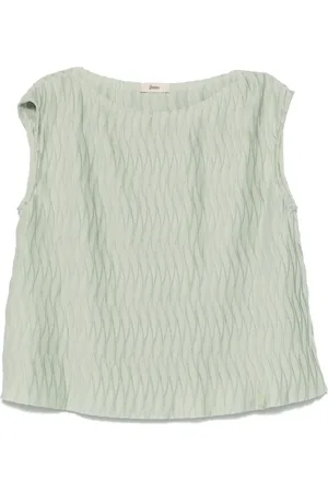 HERNO Wrinkled-effect top