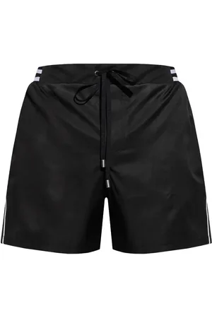 Balmain Stripe-detail swim shorts
