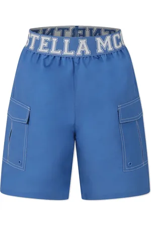 Stella McCartney Logo-waistband swim shorts