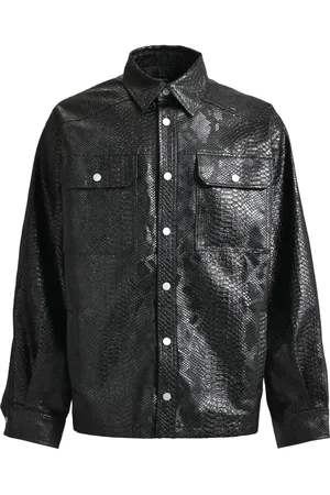 Breathe Crocodile-embossed shirt