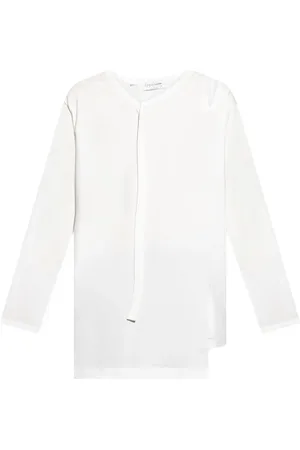 YOHJI YAMAMOTO Asymmetric long sleeved T-shirt