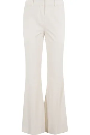 Circolo Linen flared trousers