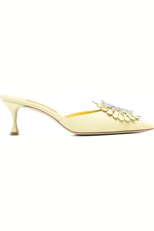 Manolo Blahnik 50mm Shogmu mules