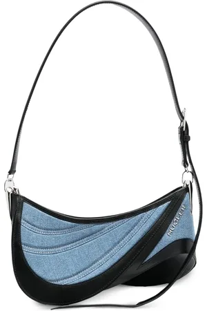 MUGLER Spiral Curve shoulder bag