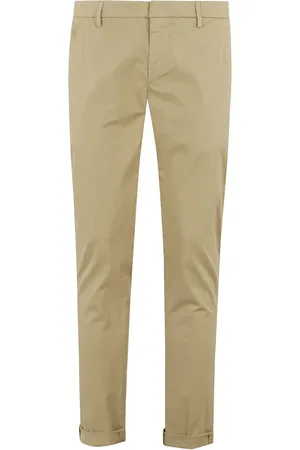 Dondup Camel chino trousers