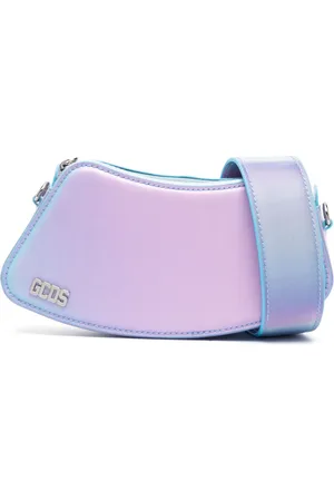 GCDS Comma holographic shoulder bag