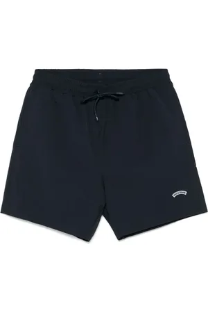Paul & Shark Moon-badge swim shorts