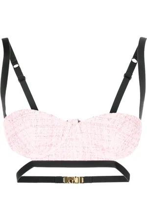 GCDS Tweed bra top