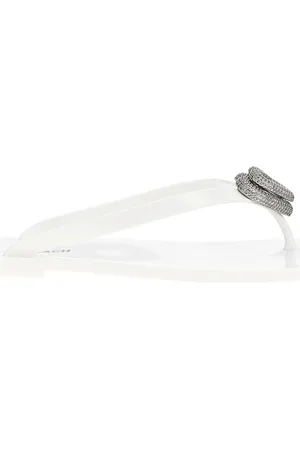Mach & Mach Double Heart flip flops